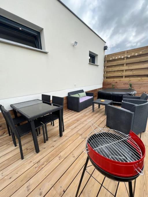T2 Neuf, Terrasse Et Spa Prive Apartment Josse Exterior foto